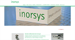 Desktop Screenshot of inorsys.de